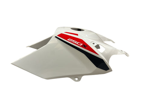 HONDA FRONT CENTER GAS TANK FUEL TANK COVER FENDER 2006-2024 TRX250X EX OEM WHT